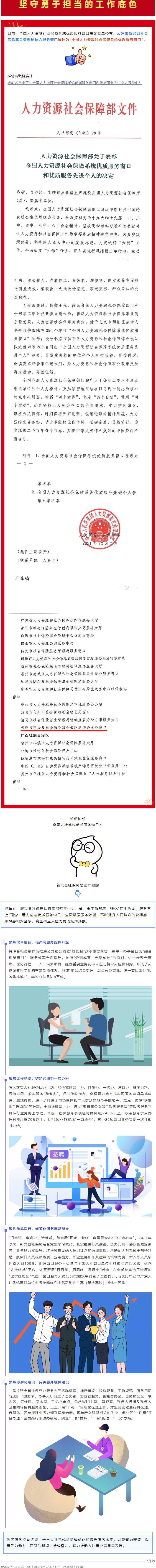 如何炼成全国人社系统优质服务窗口？新兴县社保局是这样做的&rarr;.png